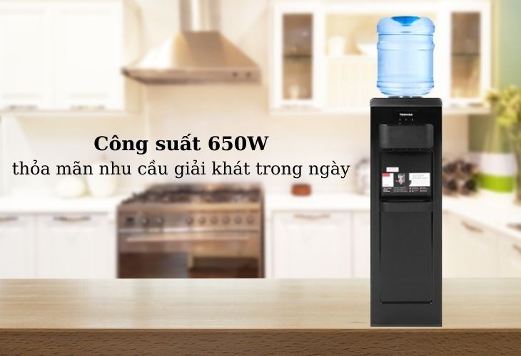 Sản phẩm cung cấp lượng nước dồi dào, nhanh chóng nhờ công suất lớn 650W