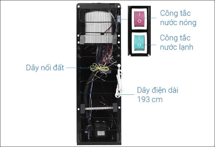 Công tắc vòi nóng lạnh độc lập giúp bạn sử dụng sản phẩm dễ dàng và hiệu quả