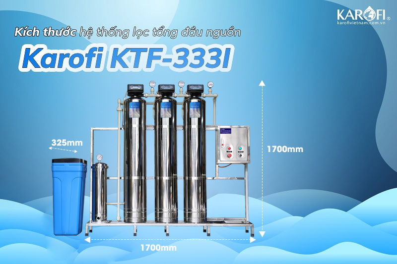 Hệ thống lọc đầu nguồn KTF-333I kích thước nhỏ gọn