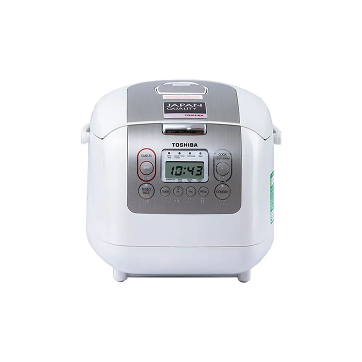 Nồi cơm điện tử Toshiba RC-10NMFVN(WT)