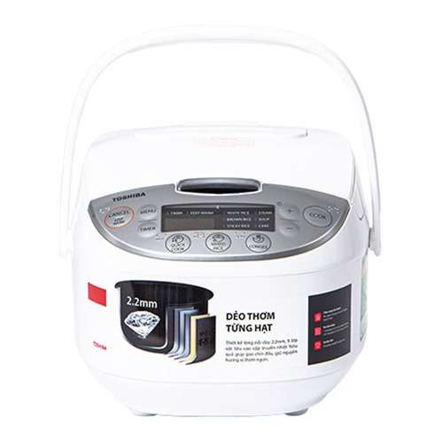 Nồi cơm điện tử Toshiba RC-18DH2PV(W)