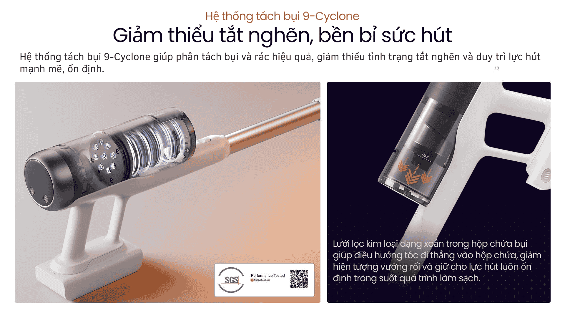 Roborock H60 Hub Pro Trao tay viec don dep 12