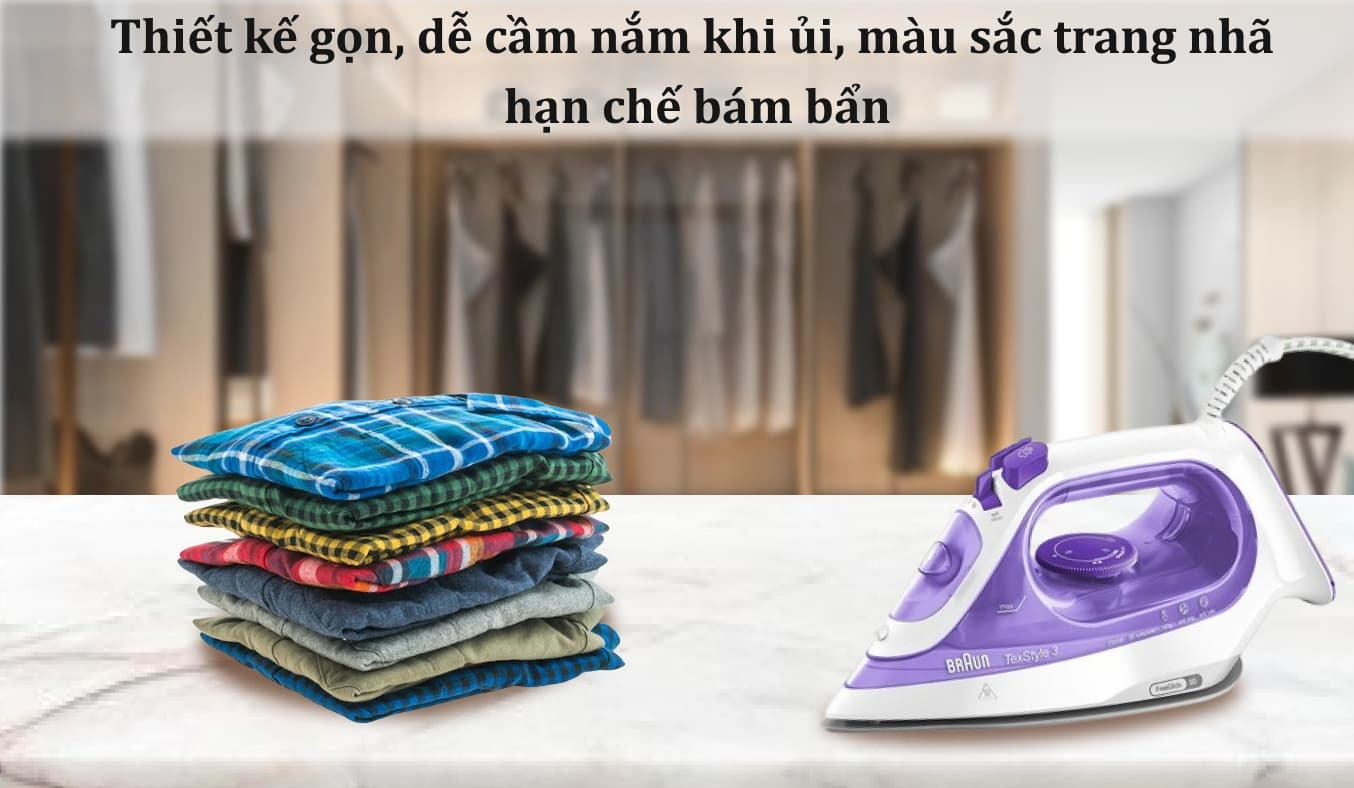 Bàn ủi hơi nước Braun SI3042VI
