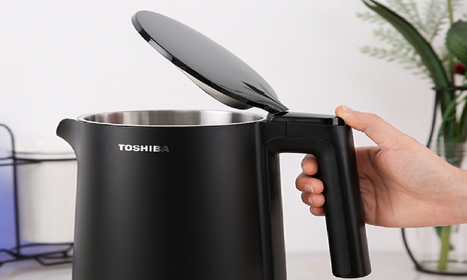 Bình đun siêu tốc Toshiba 1.5 Lít KT-15DS1NV - An toàn cho sức khỏe