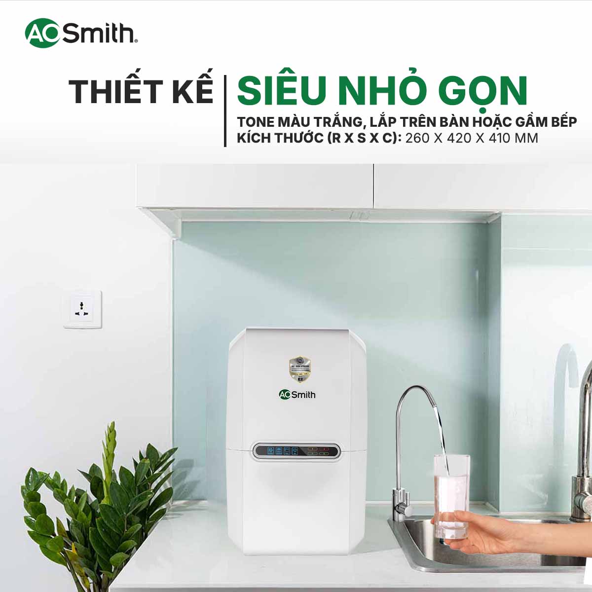 Máy Lọc Nước A.O Smith E2