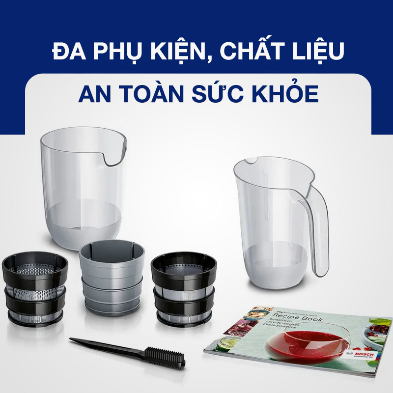 Máy ép trái cây chậm Bosch MESM731M