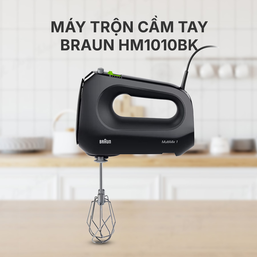 Máy trộn cầm tay Braun HM1010BK