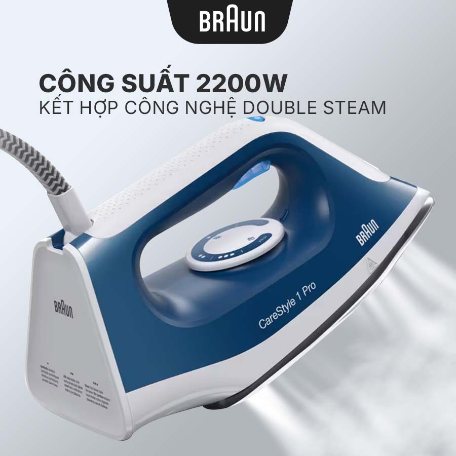 Công nghệ DoubleSteam gấp đôi lượng hơi nước