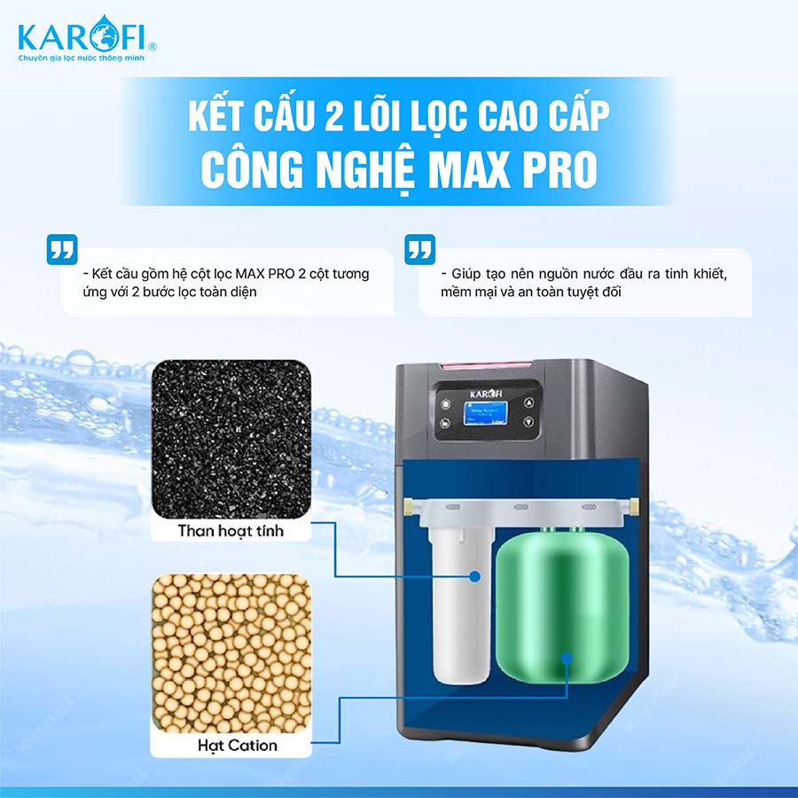 Lọc tổng trung tâm cao cấp Karofi KTF-P01