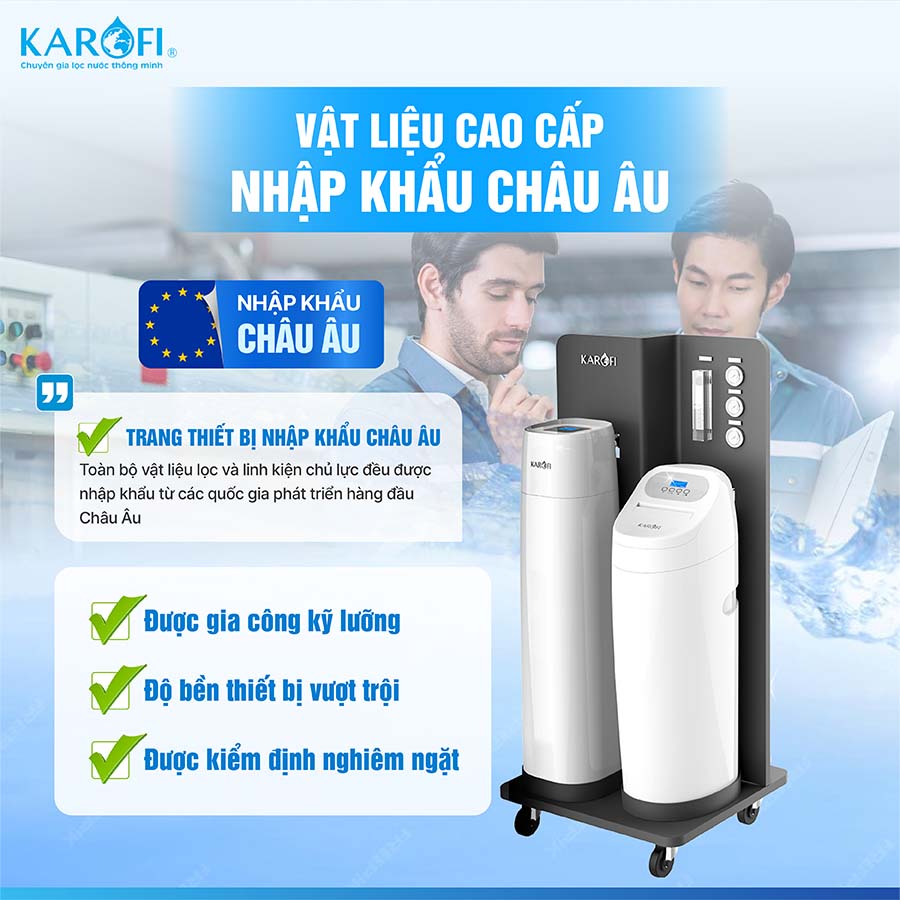 Máy lọc tổng trung tâm cao cấp Karofi WHF-E666 Plus