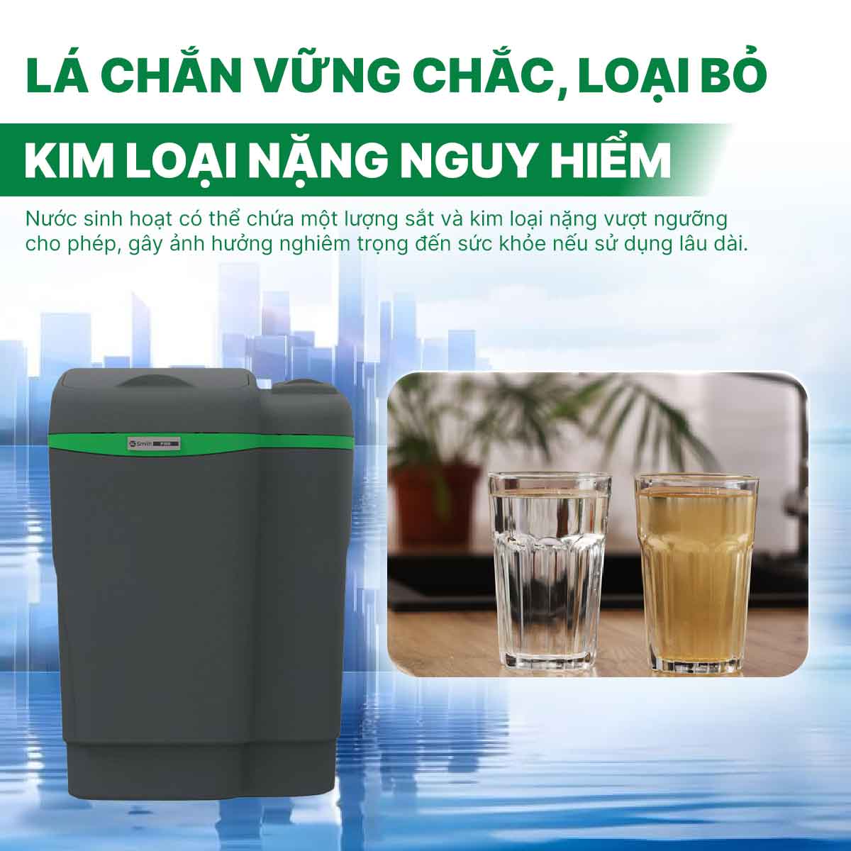 Hệ thống lọc nước đầu nguồn A.O Smith AOW-S400 PLUS