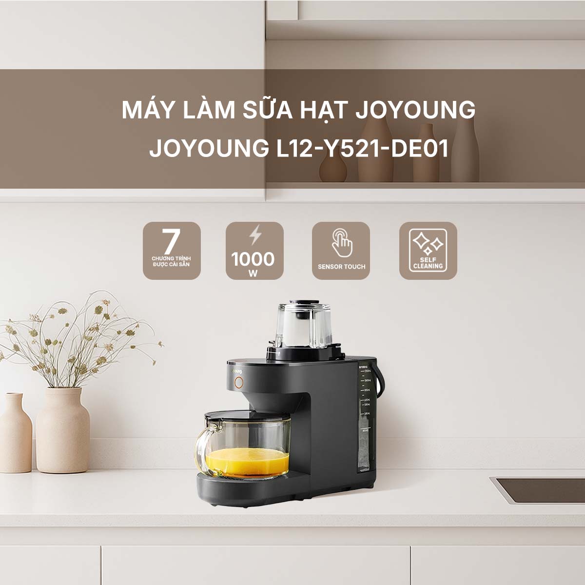 Máy làm sữa hạt Joyoung L12-Y521-DE01