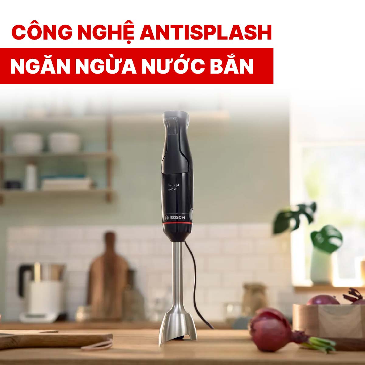 Máy xay cầm tay Bosch MSM4B6V2