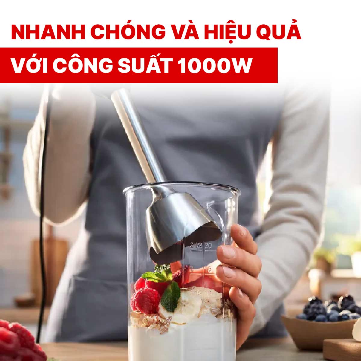 Máy xay cầm tay Bosch MSM4B6V2