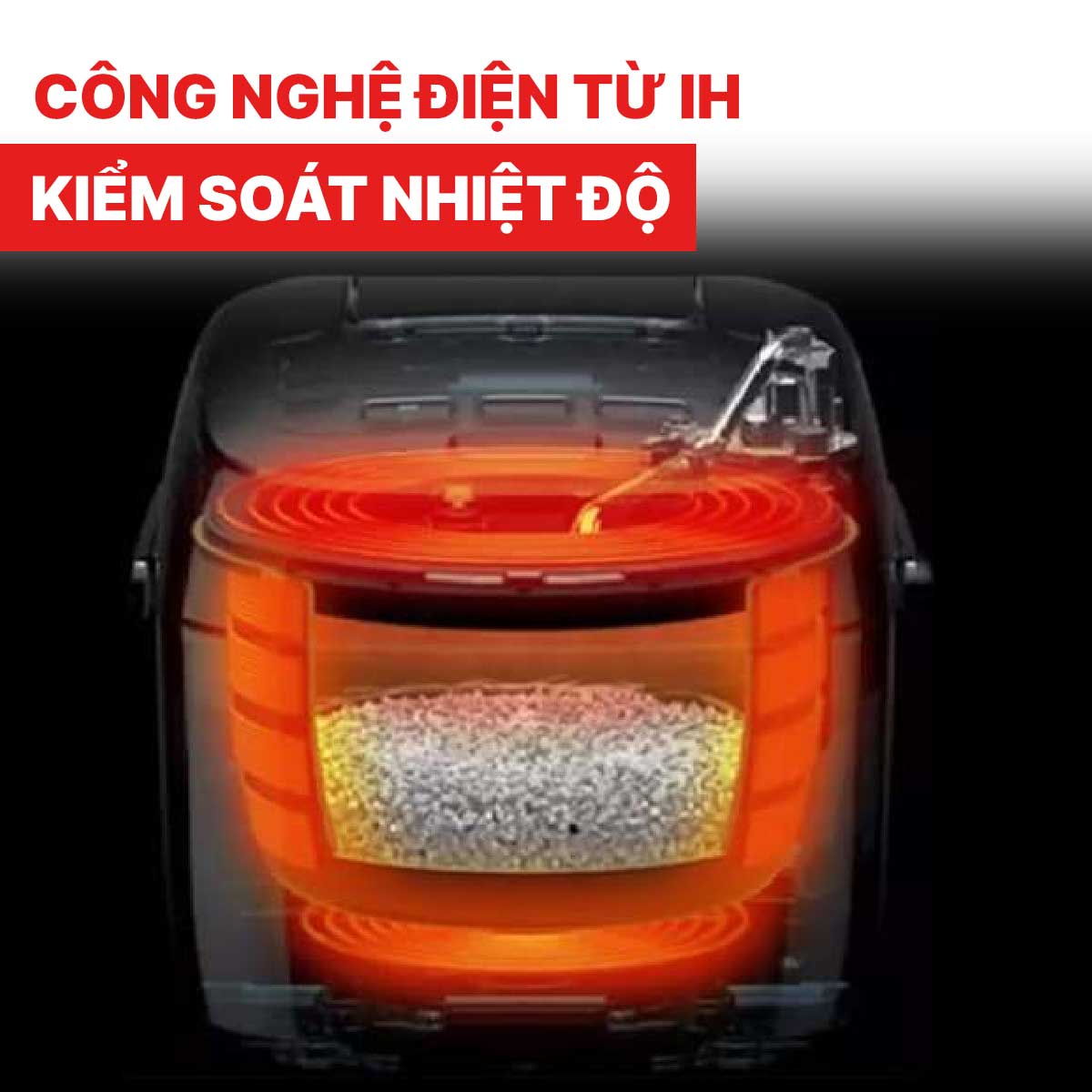 Nồi cơm điện cao tần Toshiba RC-18RH(CG)VN dung tích 1.8 lít
