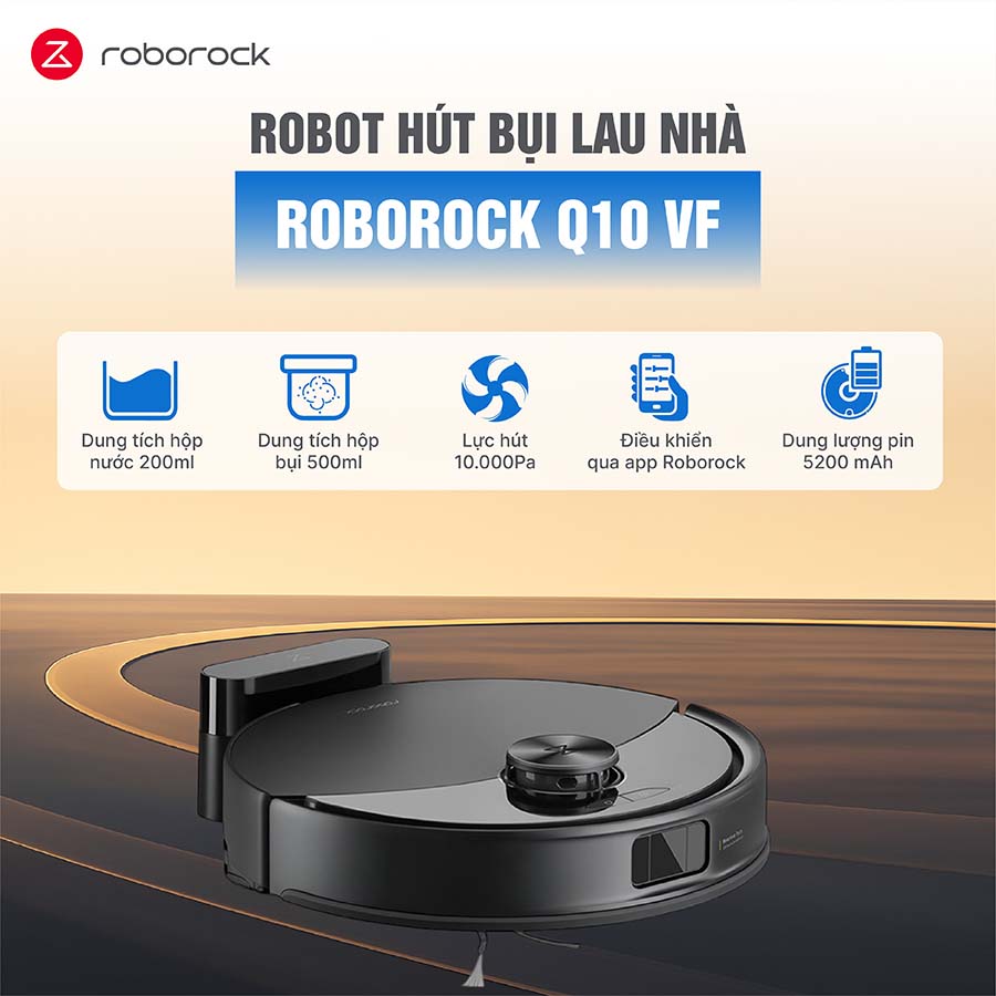 Robot hút bụi lau nhà Roborock Q10VF