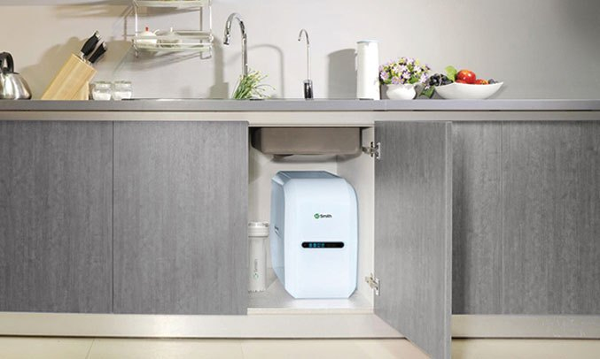 Máy lọc nước RO A.O.Smith 5 lõi A1 - Hệ thống với lõi PRE-FILTER