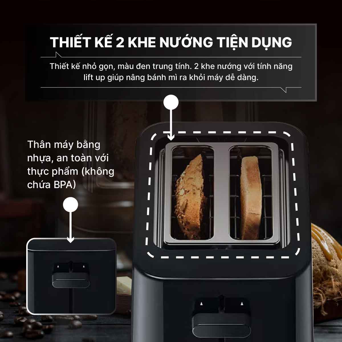 Tính năng lift-up nâng bánh tự động